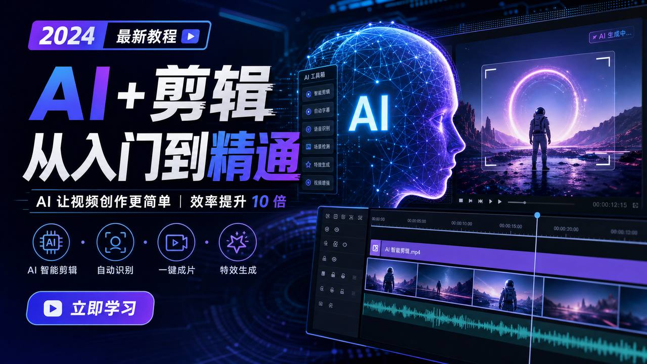 蜜桃AI剪辑传媒教程